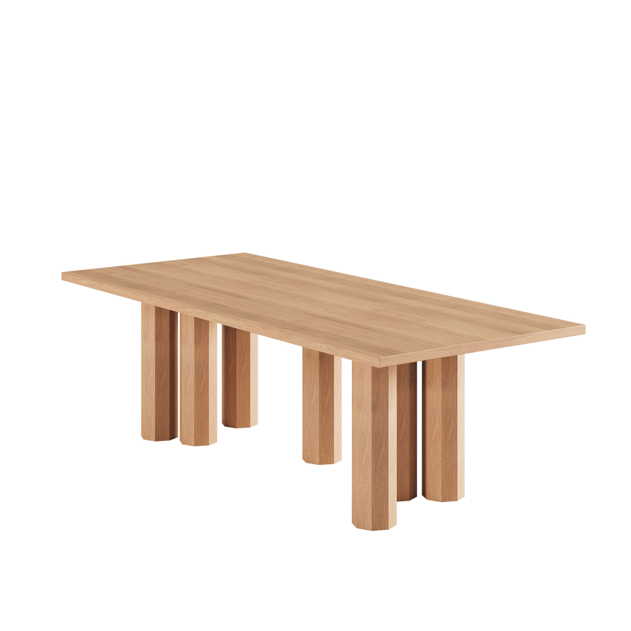 wood conference room table