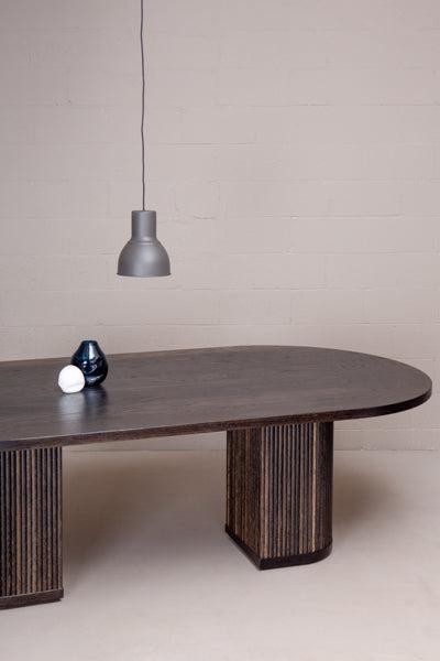 Dining table pedestal base